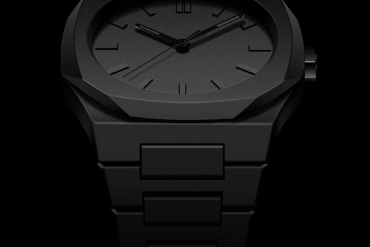 Black Stainless Steel Arabic Watch